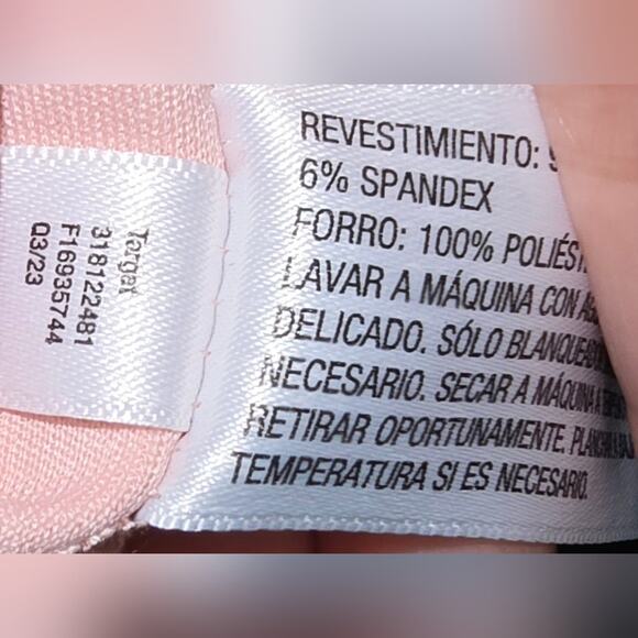 Pink Polka Dot Mesh Midi Dress – Size L (House of Aama x Target) - Picture 8 of 10